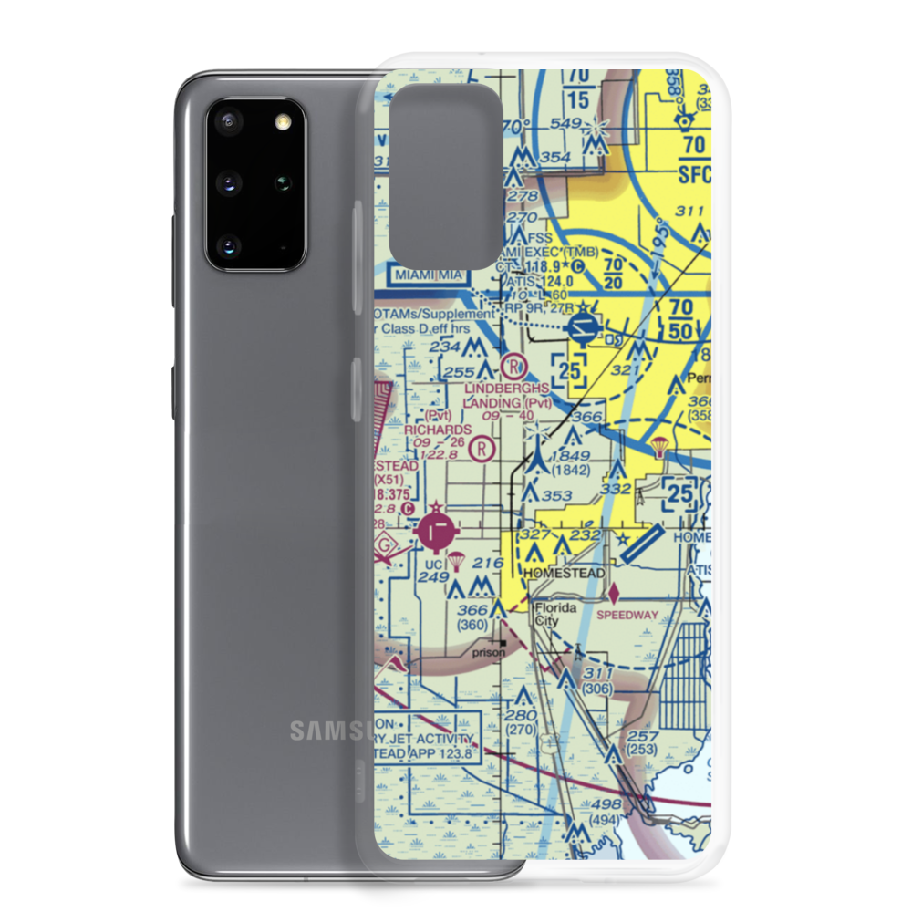 Mac's Field (78FD) VFR Sectional Samsung Case Samsung Galaxy S20 Plus model shown