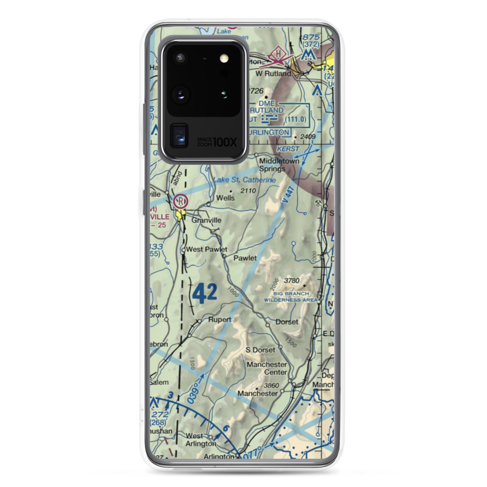 Mach Personal Strip (VT20) VFR Sectional Samsung Case Samsung Galaxy S20 Ultra model shown