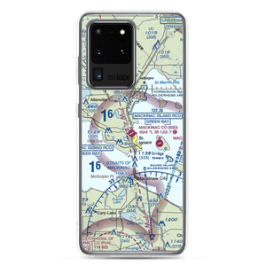 Mackinac County Airport (83D) VFR Sectional Samsung Case