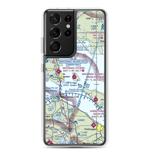 Mackinac Island Airport (MCD) VFR Sectional Samsung Case