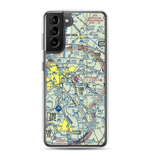 Macon Downtown Airport (MAC) VFR Sectional Samsung Case