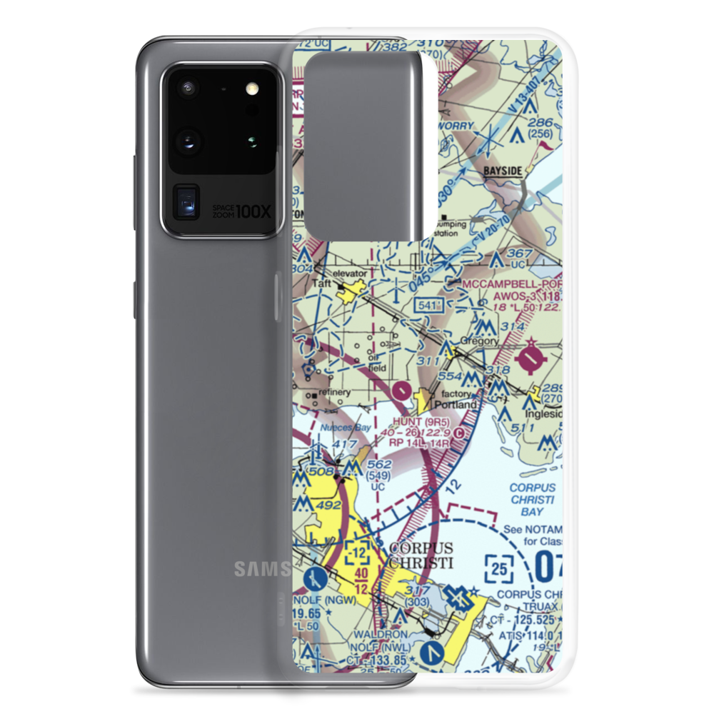 Magee Airport (TE87) VFR Sectional Samsung Case Samsung Galaxy S20 Ultra model shown