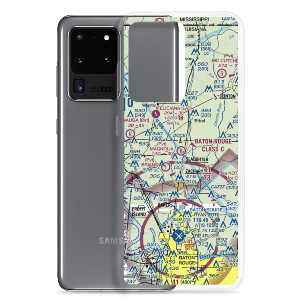 Magnolia Airpark (LS77) VFR Sectional Samsung Case Samsung Galaxy S20 Ultra model shown