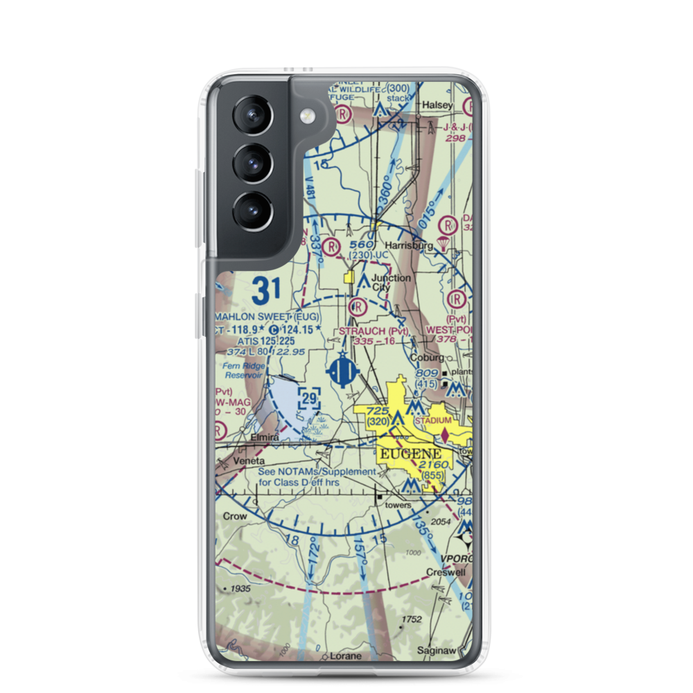 Mahlon Sweet Field (EUG) VFR Sectional Samsung Case Samsung Galaxy S21 model shown