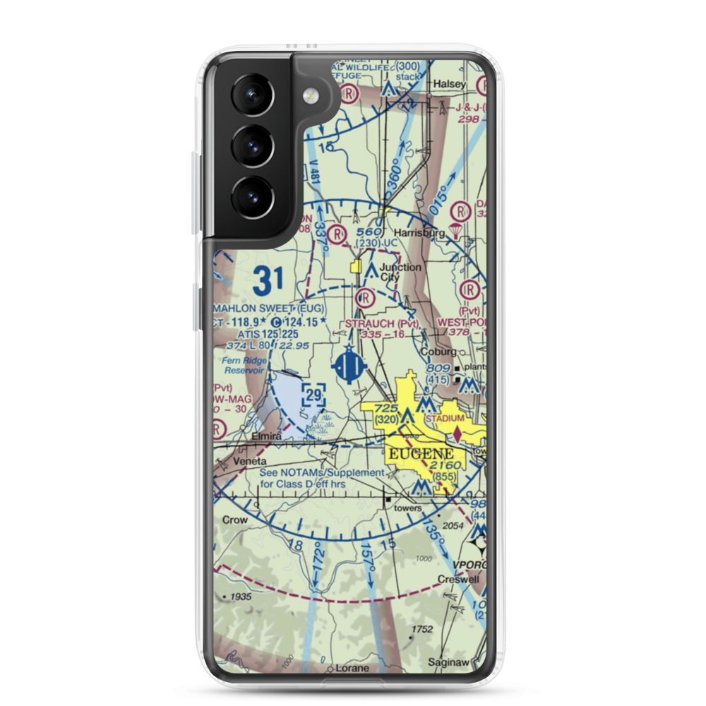 Mahlon Sweet Field (EUG) VFR Sectional Samsung Case Samsung Galaxy S21 Plus model shown