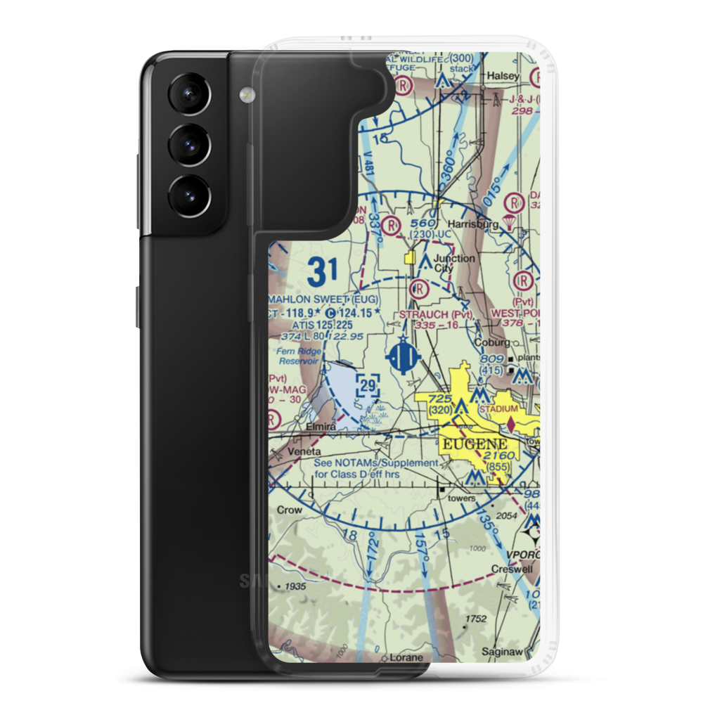 Mahlon Sweet Field (EUG) VFR Sectional Samsung Case Samsung Galaxy S21 Plus model shown