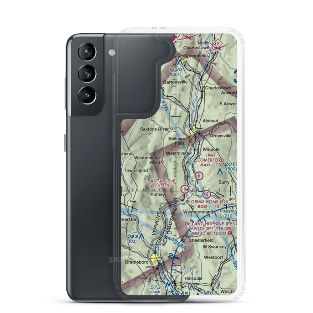 Major W. Guth STOLport (VT34) VFR Sectional Samsung Case Samsung Galaxy S21 model shown