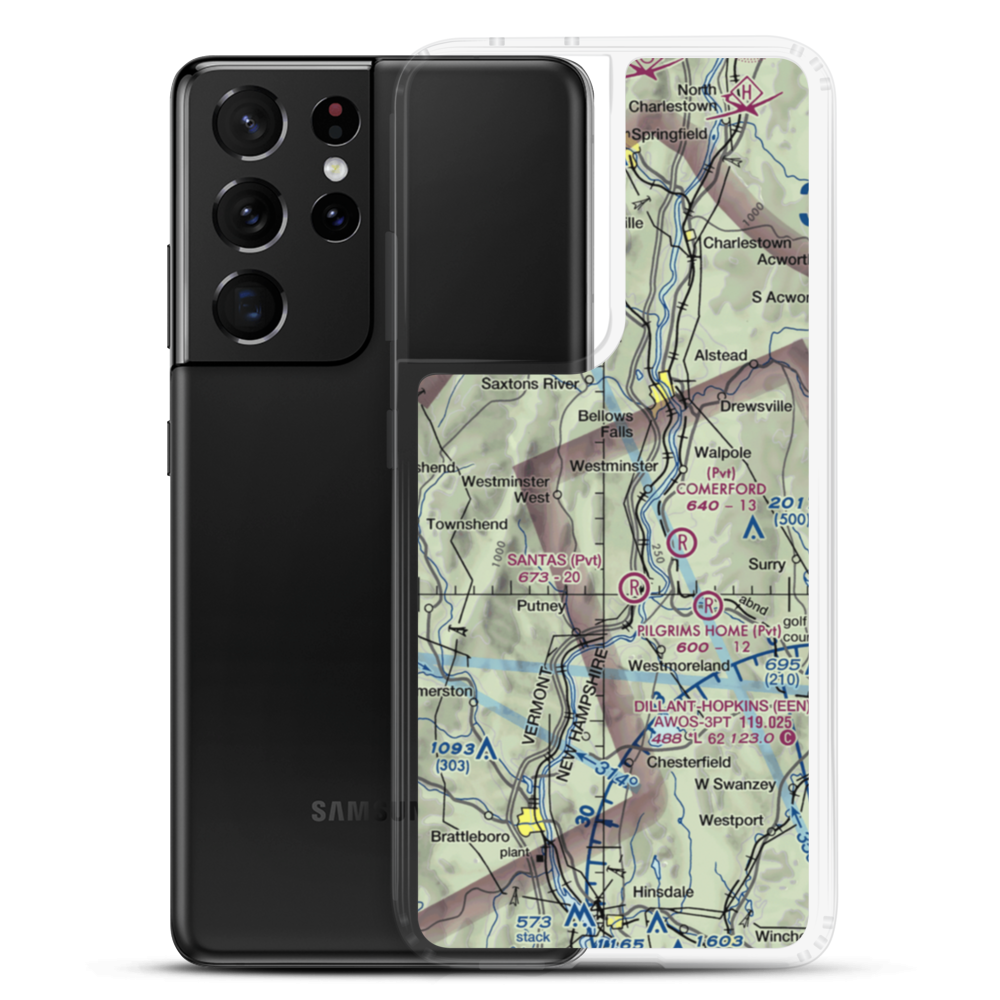 Major W. Guth STOLport (VT34) VFR Sectional Samsung Case Samsung Galaxy S21 Ultra model shown