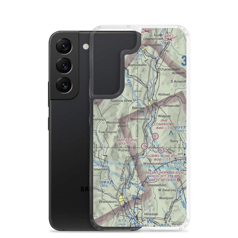 Major W. Guth STOLport (VT34) VFR Sectional Samsung Case Samsung Galaxy S22 model shown