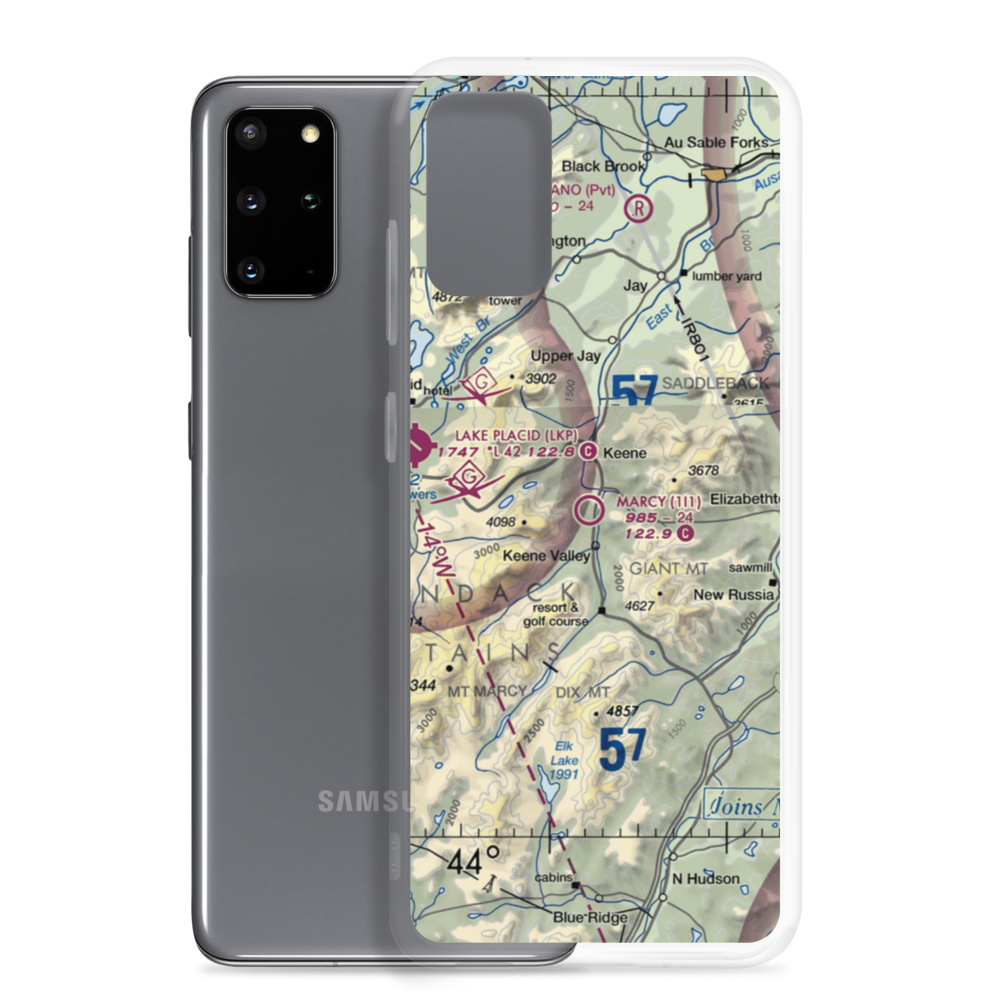 Marcy Field (1I1) VFR Sectional Samsung Case Samsung Galaxy S20 Plus model shown