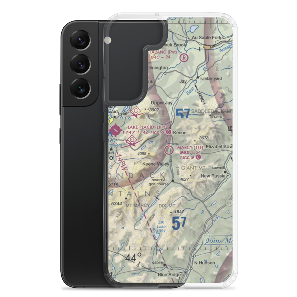 Marcy Field (1I1) VFR Sectional Samsung Case Samsung Galaxy S22 Plus model shown