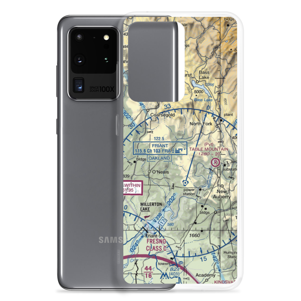 Mark Franz Private Strip (6CL6) VFR Sectional Samsung Case Samsung Galaxy S20 Ultra model shown