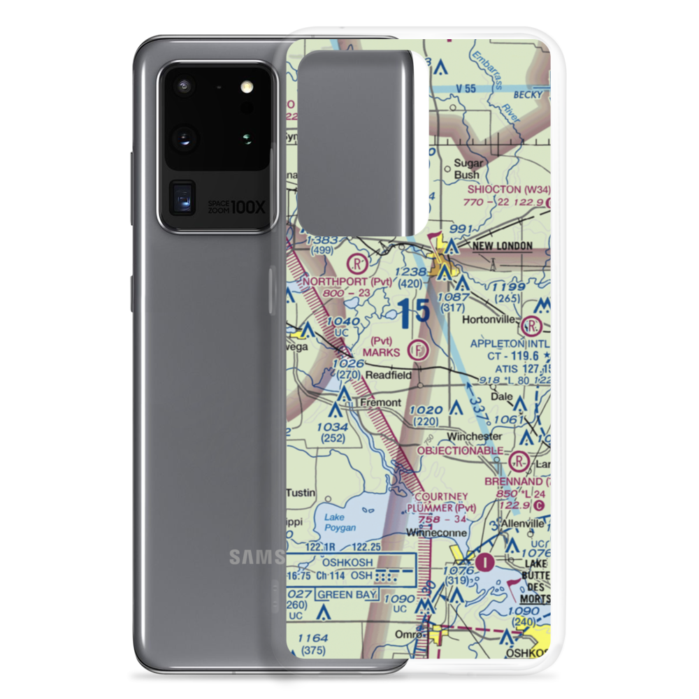 Mark's Park & Airfield (3WN4) VFR Sectional Samsung Case Samsung Galaxy S20 Ultra model shown