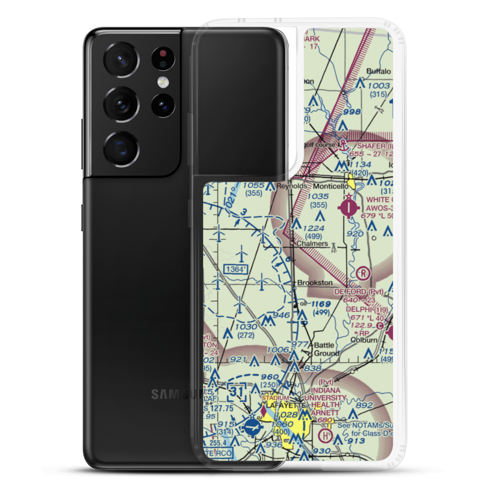 Marshall Field (0II5) VFR Sectional Samsung Case Samsung Galaxy S21 Ultra model shown