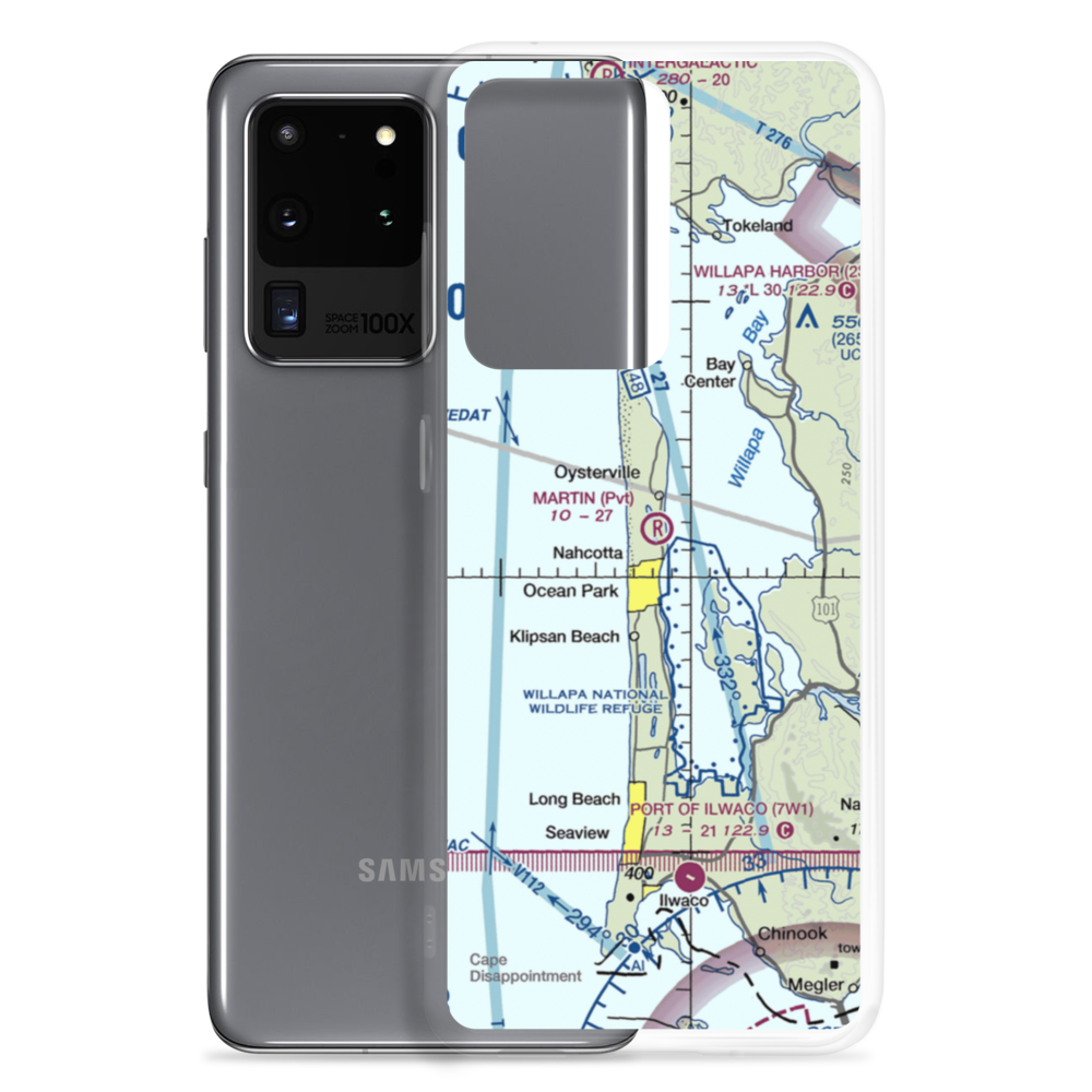 Martin Airport (WN88) VFR Sectional Samsung Case Samsung Galaxy S20 Ultra model shown
