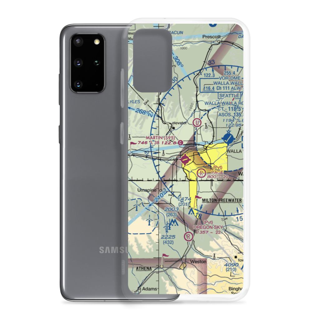 Martin Field (S95) VFR Sectional Samsung Case Samsung Galaxy S20 Plus model shown