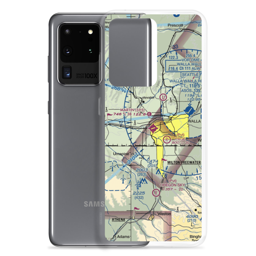 Martin Field (S95) VFR Sectional Samsung Case Samsung Galaxy S20 Ultra model shown