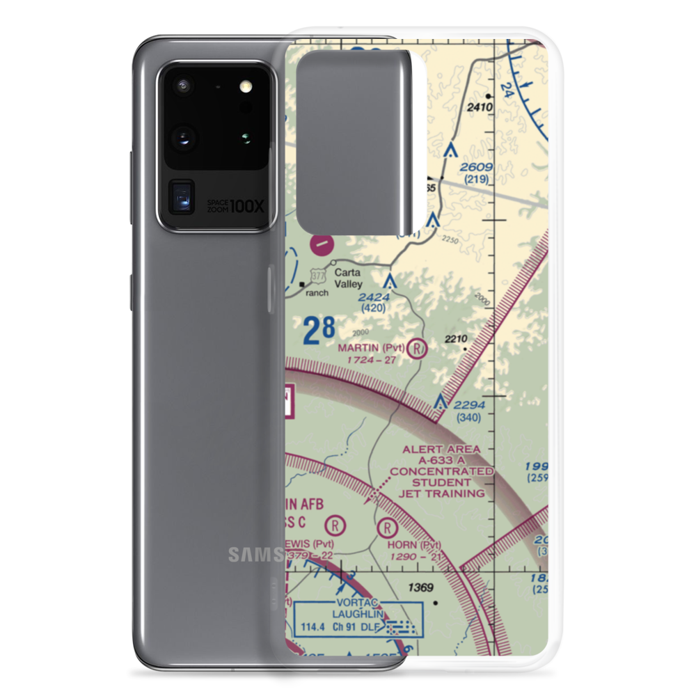 Martin Ranch Airport (65TS) VFR Sectional Samsung Case Samsung Galaxy S20 Ultra model shown