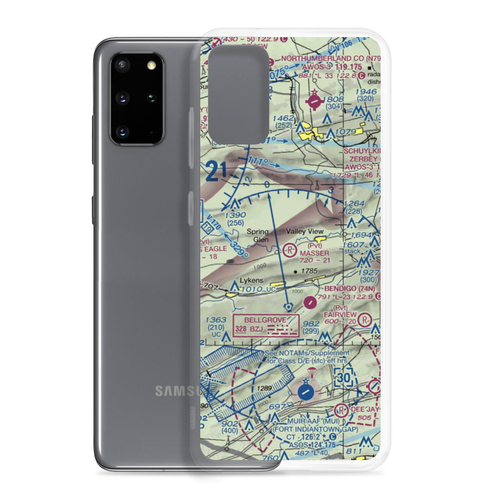 Masser Field (67PN) VFR Sectional Samsung Case Samsung Galaxy S20 Plus model shown