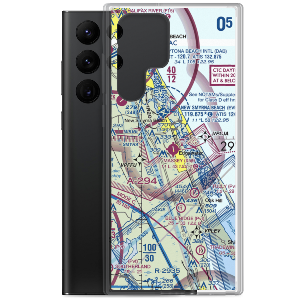 Massey Ranch Airpark (X50) VFR Sectional Samsung Case Samsung Galaxy S22 Ultra model shown