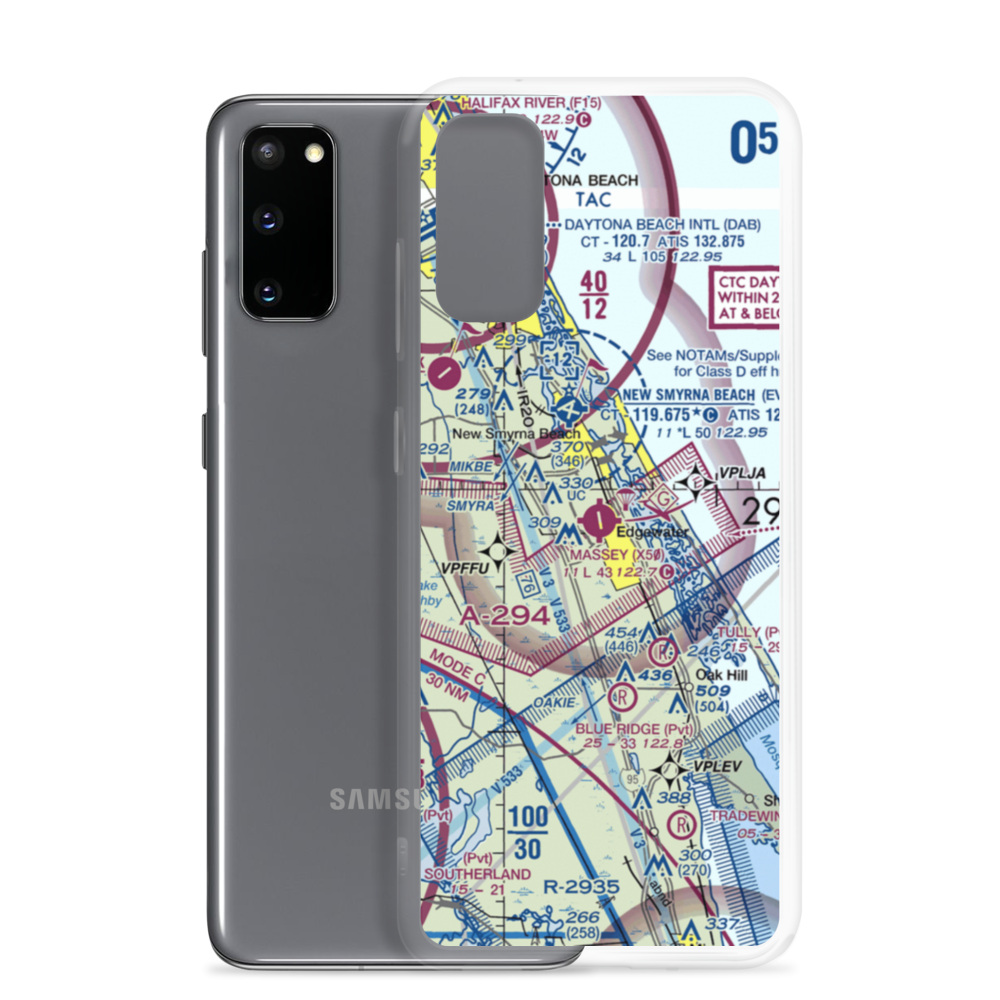 Massey Ranch Airpark (X50) VFR Sectional Samsung Case Samsung Galaxy S20 model shown