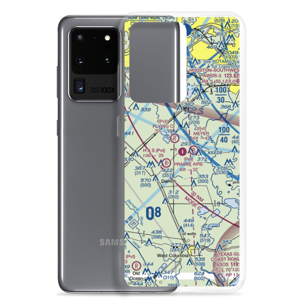 Massimiliano Memorial Field (4TA0) VFR Sectional Samsung Case Samsung Galaxy S20 Ultra model shown