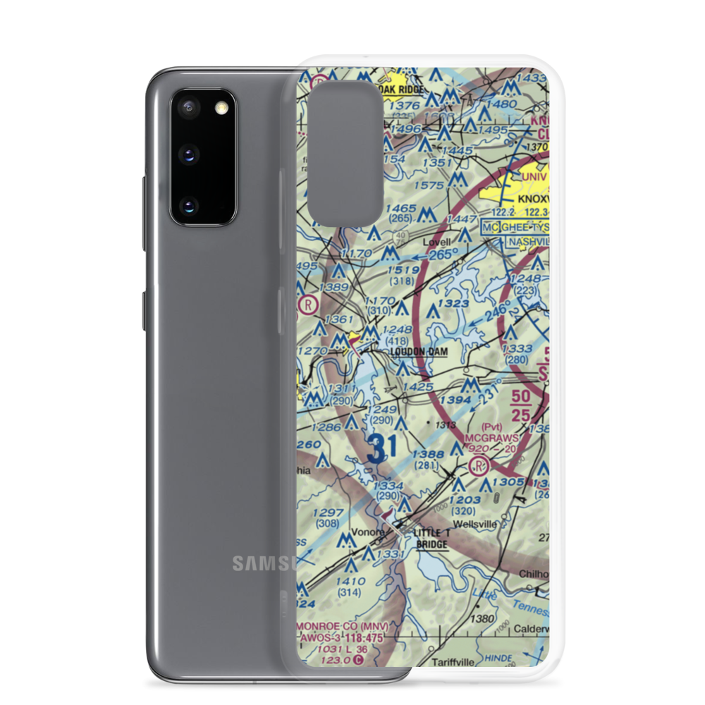 Massingale Airport (3TN8) VFR Sectional Samsung Case Samsung Galaxy S20 model shown