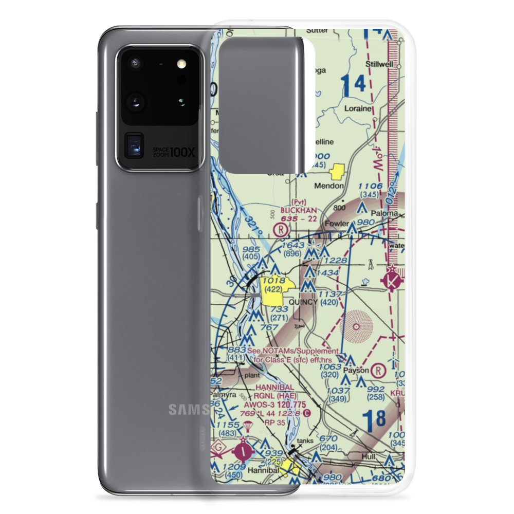 Mast Field (IS45) VFR Sectional Samsung Case Samsung Galaxy S20 Ultra model shown