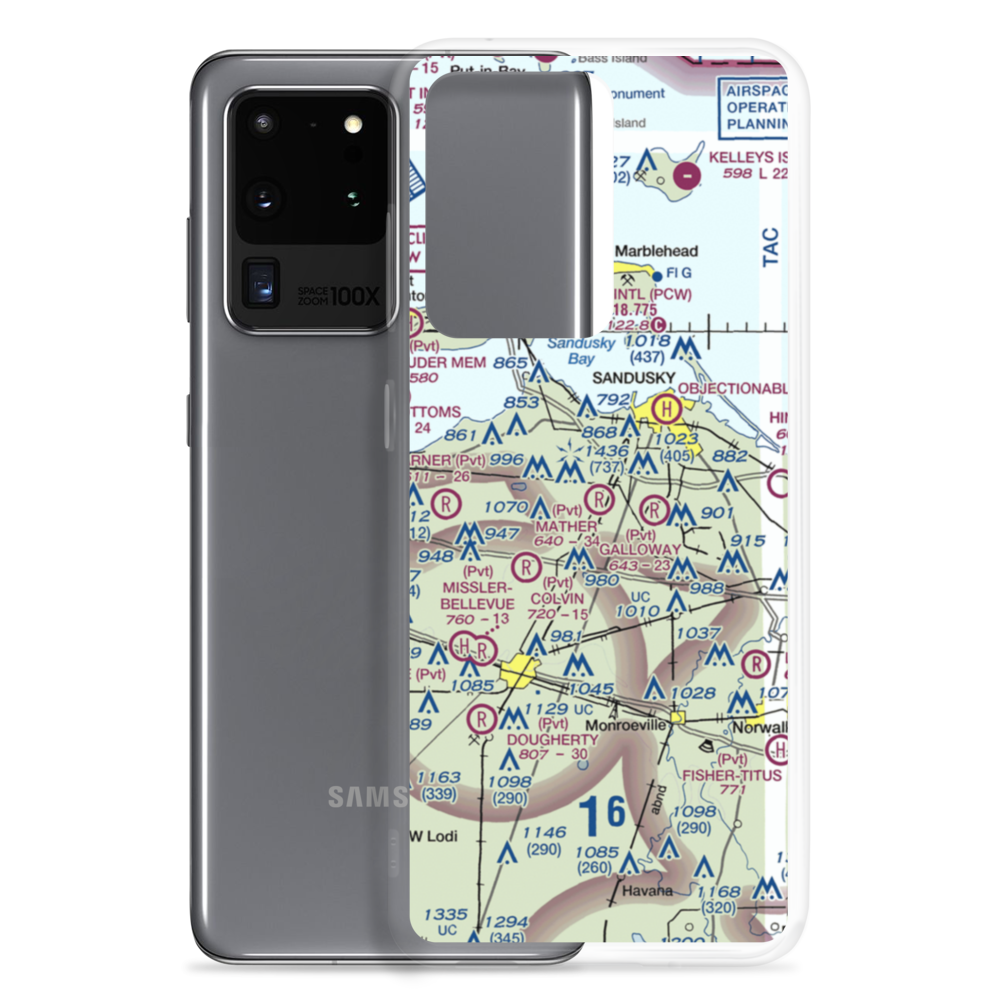 Mather Field (1OH3) VFR Sectional Samsung Case Samsung Galaxy S20 Ultra model shown