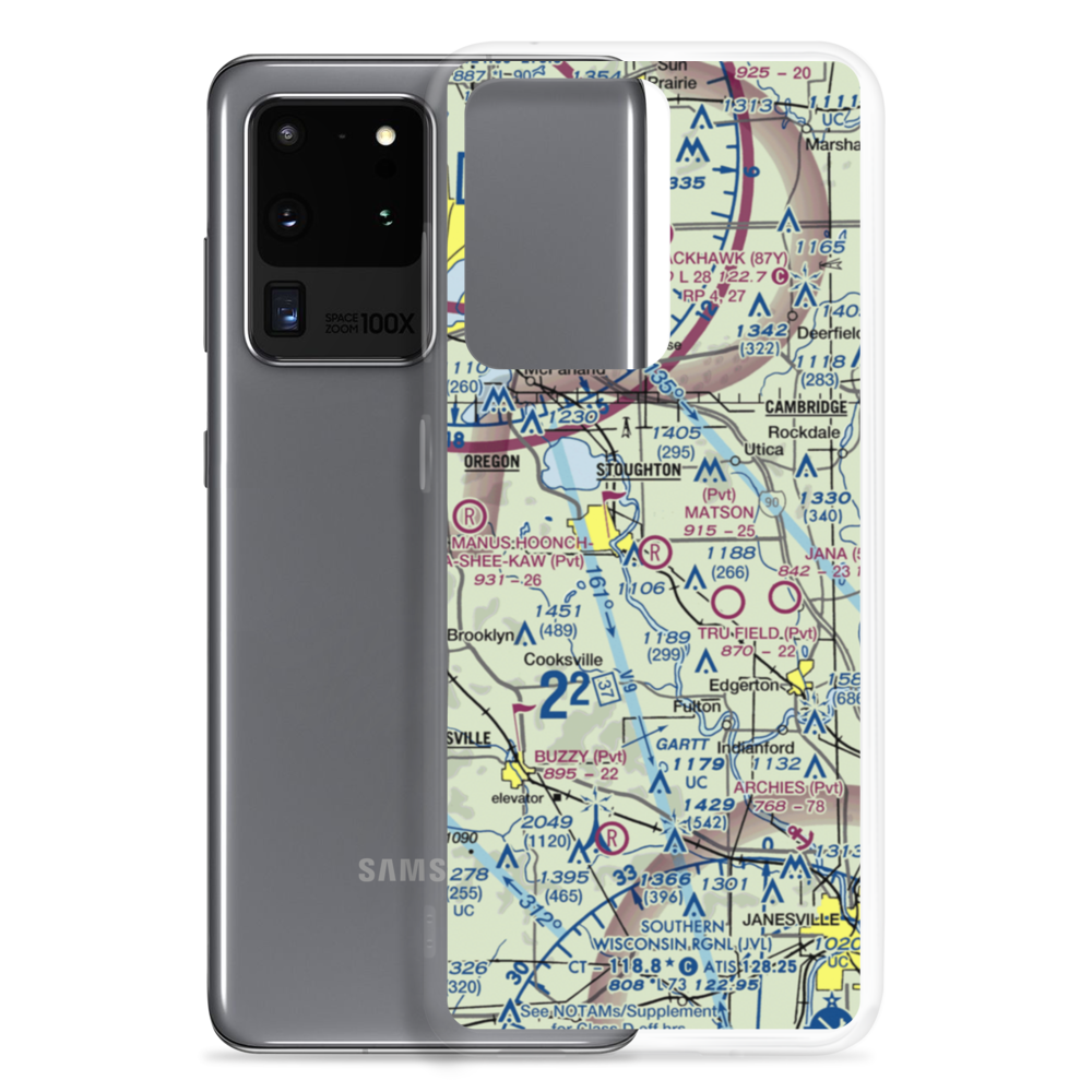 Matson Airport (2WI6) VFR Sectional Samsung Case Samsung Galaxy S20 Ultra model shown