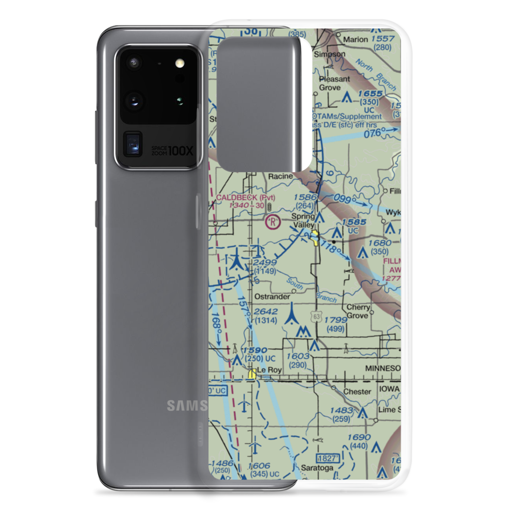 Matson Field (0MN6) VFR Sectional Samsung Case Samsung Galaxy S20 Ultra model shown