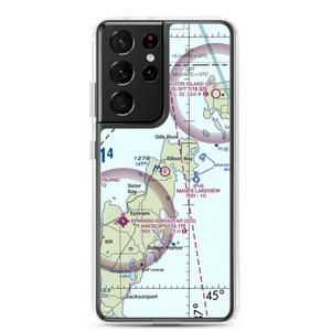 Mave's Lakeview Road Airport (8WN8) VFR Sectional Samsung Case