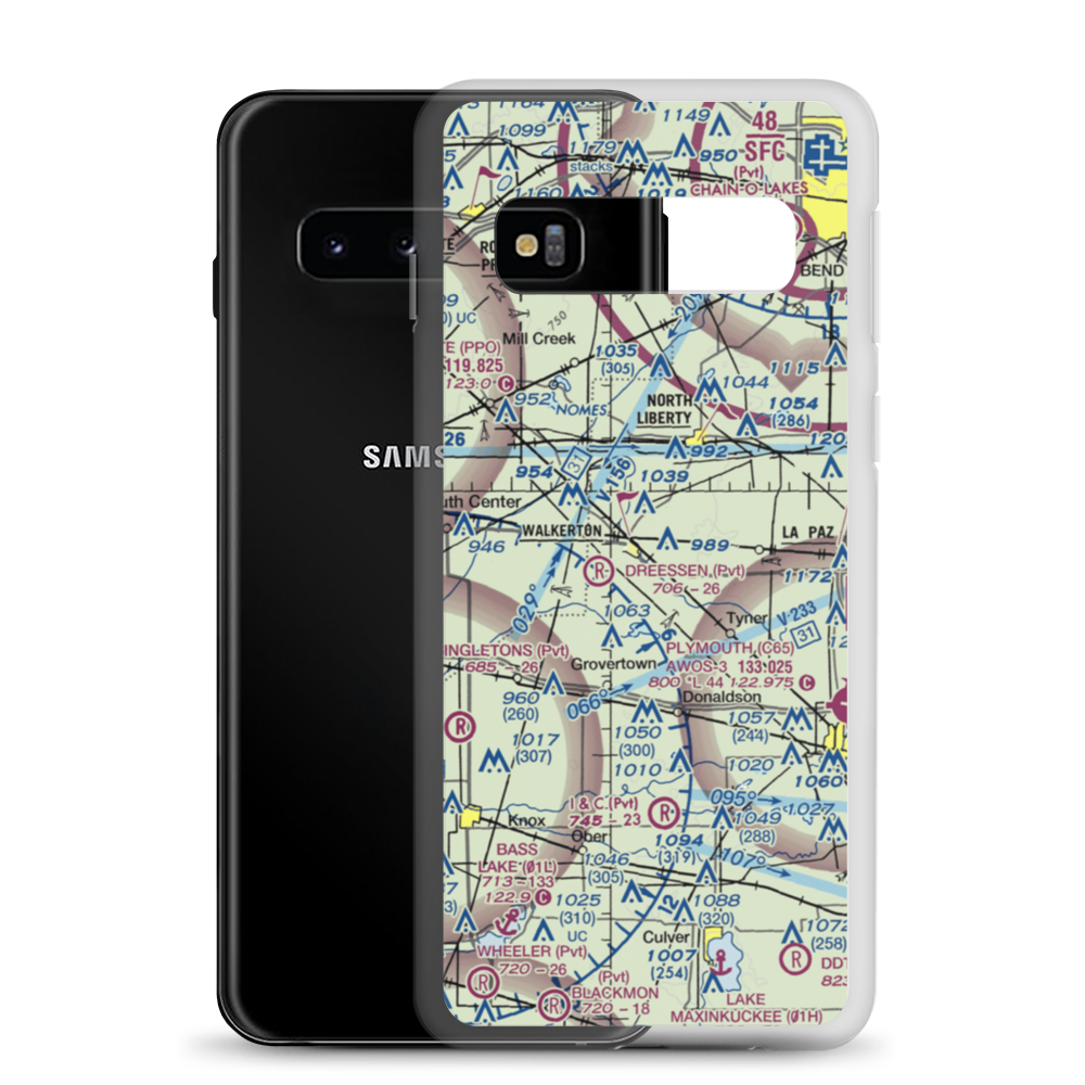 May's Strip (87IN) VFR Sectional Samsung Case Samsung Galaxy S10 model shown