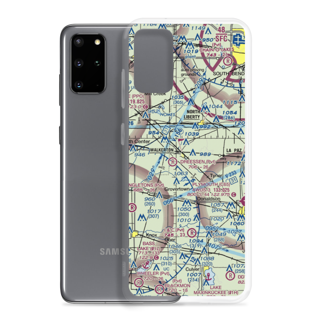 May's Strip (87IN) VFR Sectional Samsung Case Samsung Galaxy S20 Plus model shown