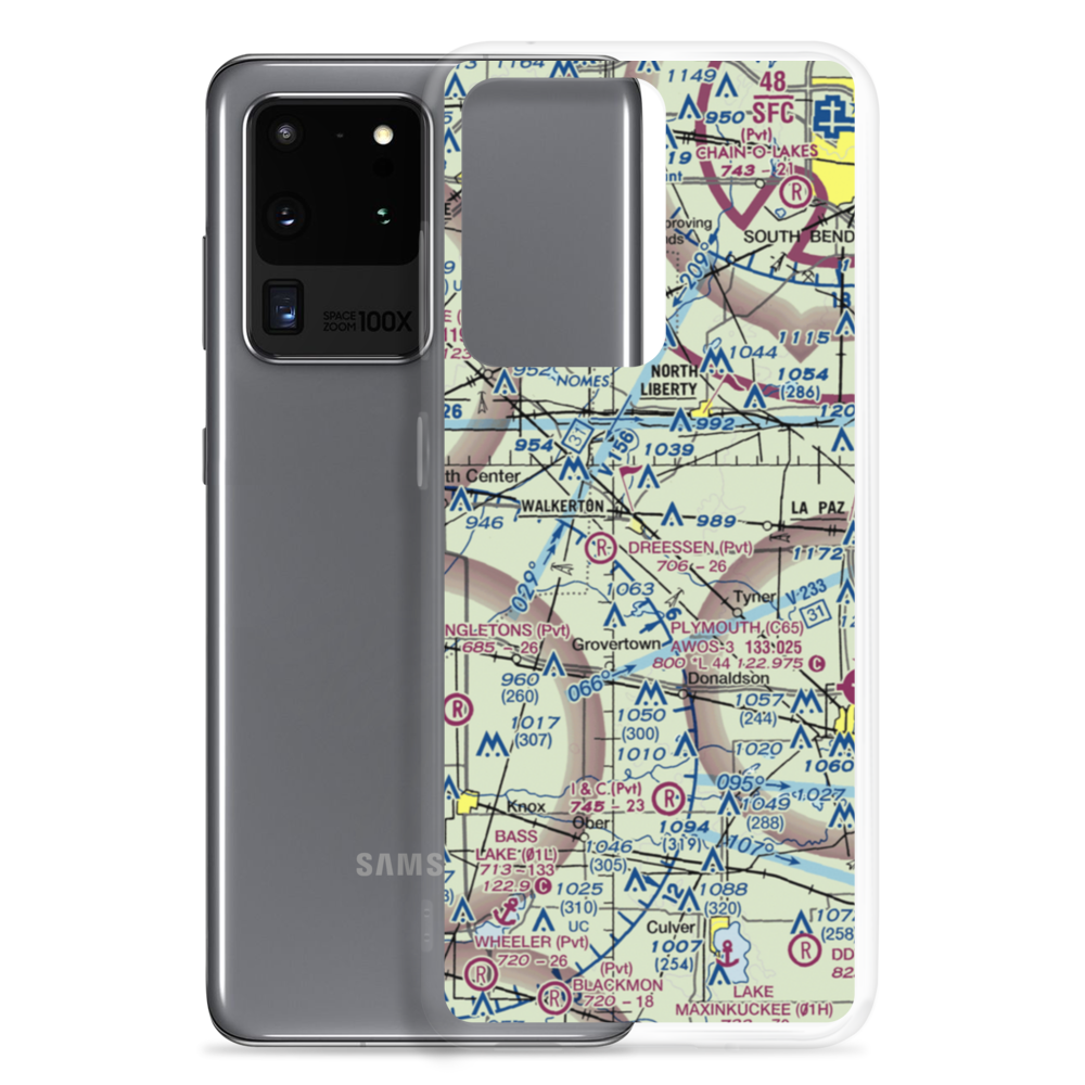 May's Strip (87IN) VFR Sectional Samsung Case Samsung Galaxy S20 Ultra model shown