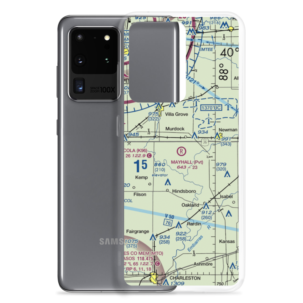 Mayhall Airport (5LL3) VFR Sectional Samsung Case Samsung Galaxy S20 Ultra model shown