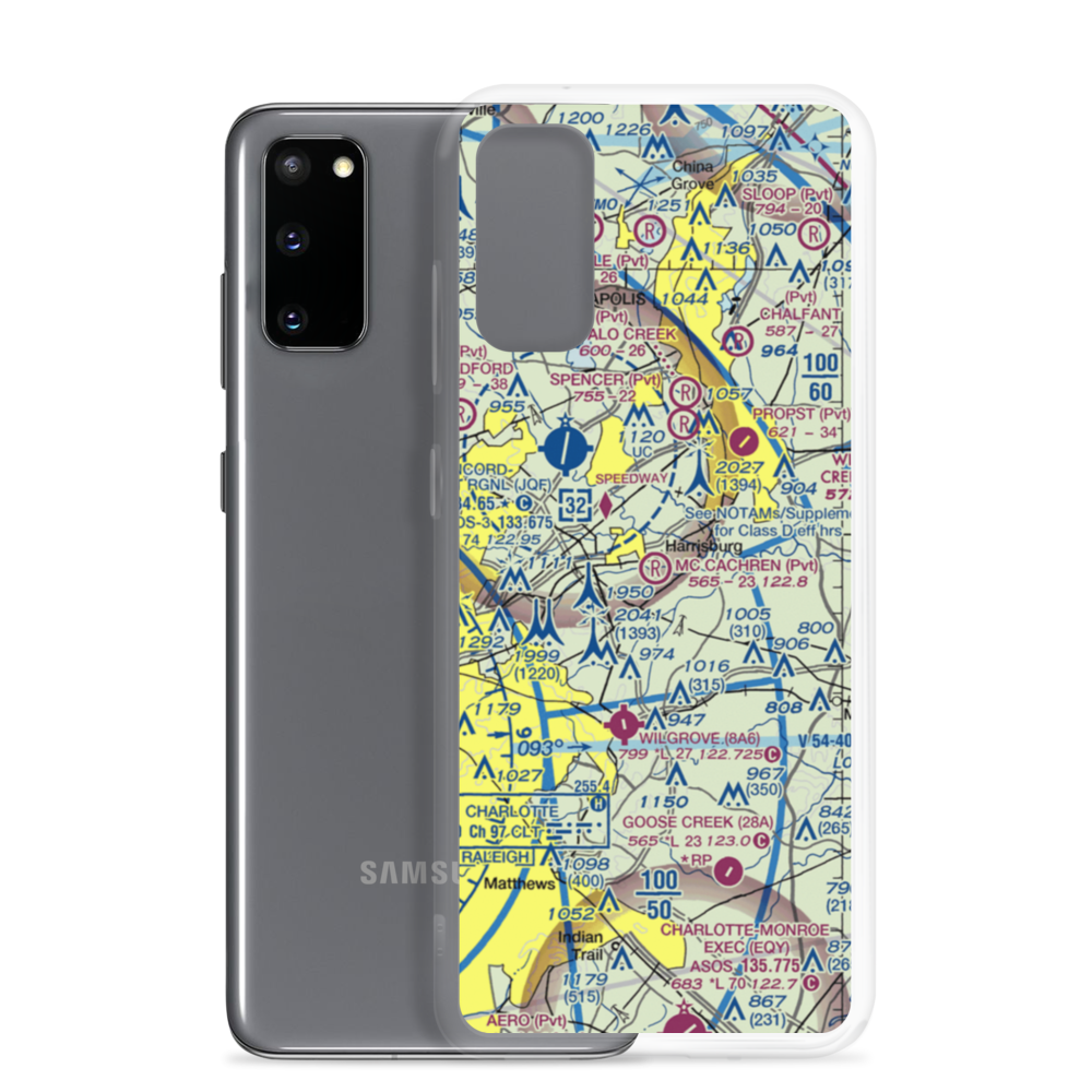Mc Cachren Field (3NC6) VFR Sectional Samsung Case Samsung Galaxy S20 model shown