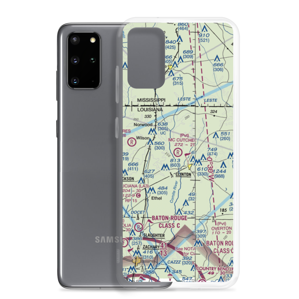 Mc Cutcheon Field (LA83) VFR Sectional Samsung Case Samsung Galaxy S20 Plus model shown