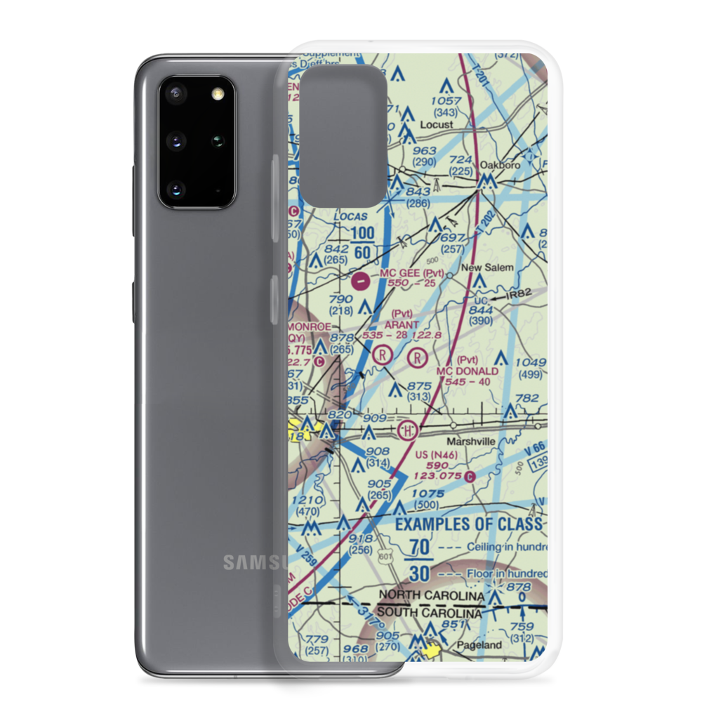 Mc Donald Field (3NC4) VFR Sectional Samsung Case Samsung Galaxy S20 Plus model shown