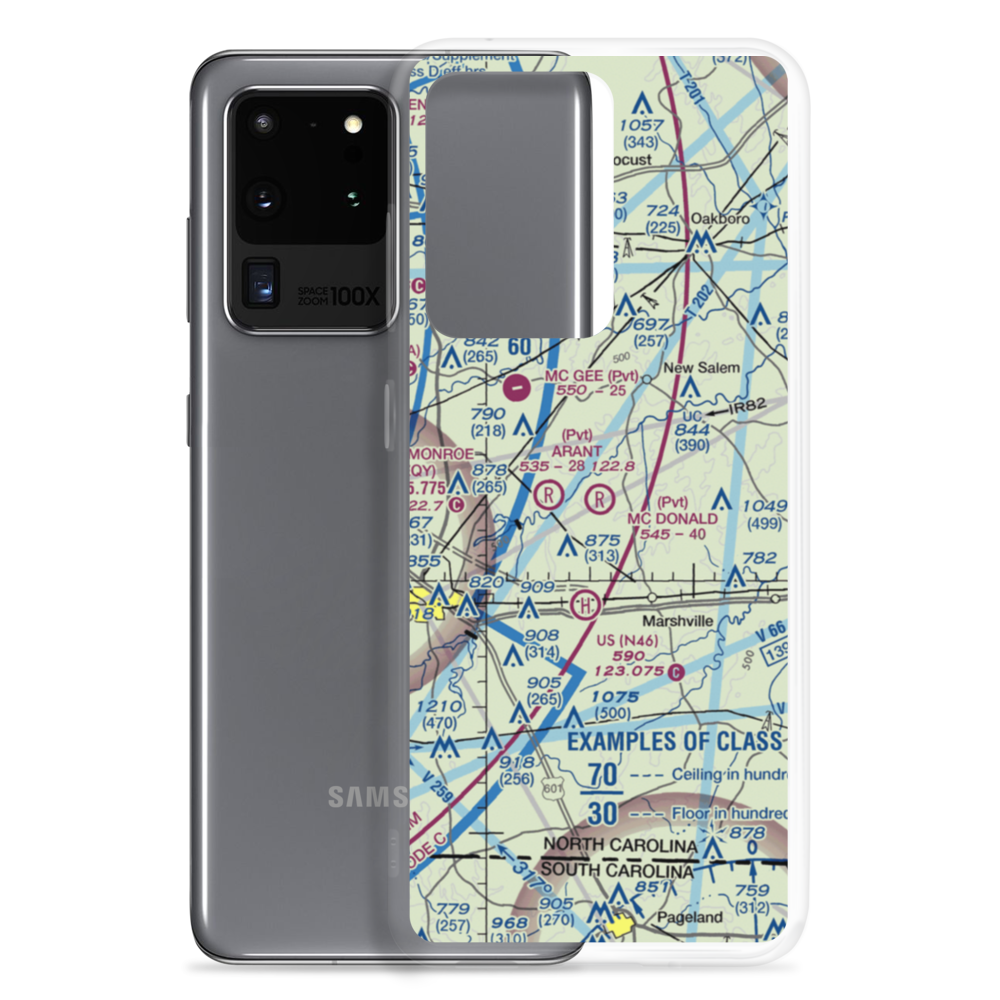 Mc Donald Field (3NC4) VFR Sectional Samsung Case Samsung Galaxy S20 Ultra model shown