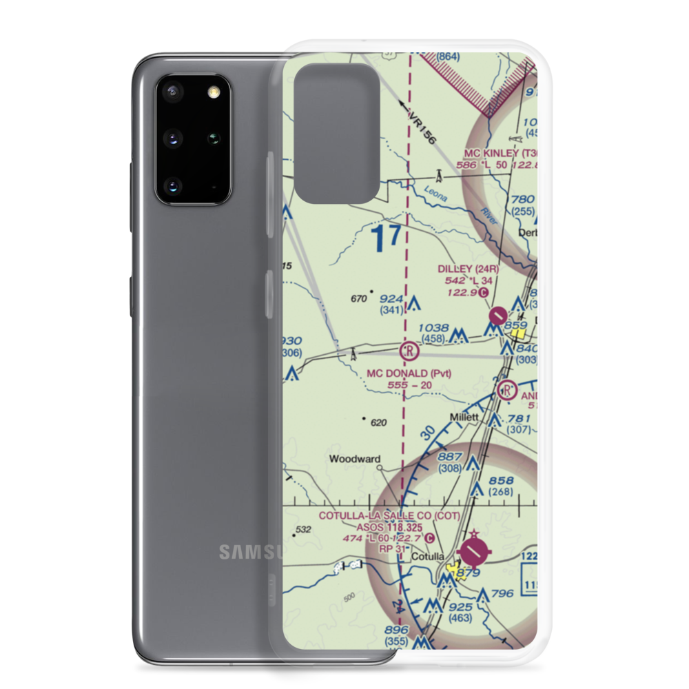 Mc Donald Ranch Airport (5TS5) VFR Sectional Samsung Case Samsung Galaxy S20 Plus model shown