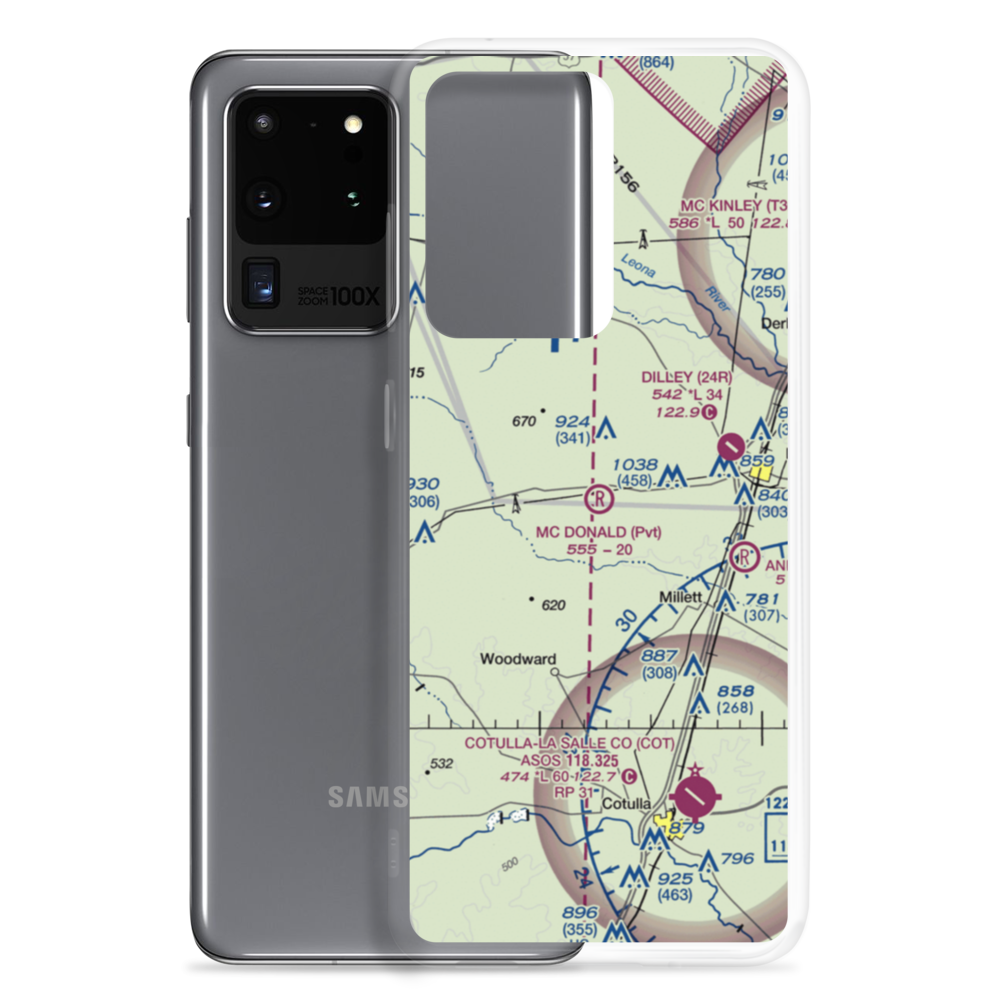 Mc Donald Ranch Airport (5TS5) VFR Sectional Samsung Case Samsung Galaxy S20 Ultra model shown