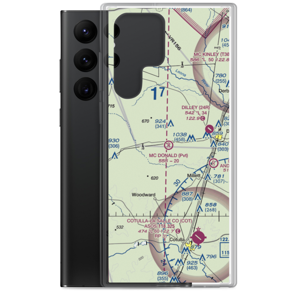 Mc Donald Ranch Airport (5TS5) VFR Sectional Samsung Case Samsung Galaxy S22 Ultra model shown