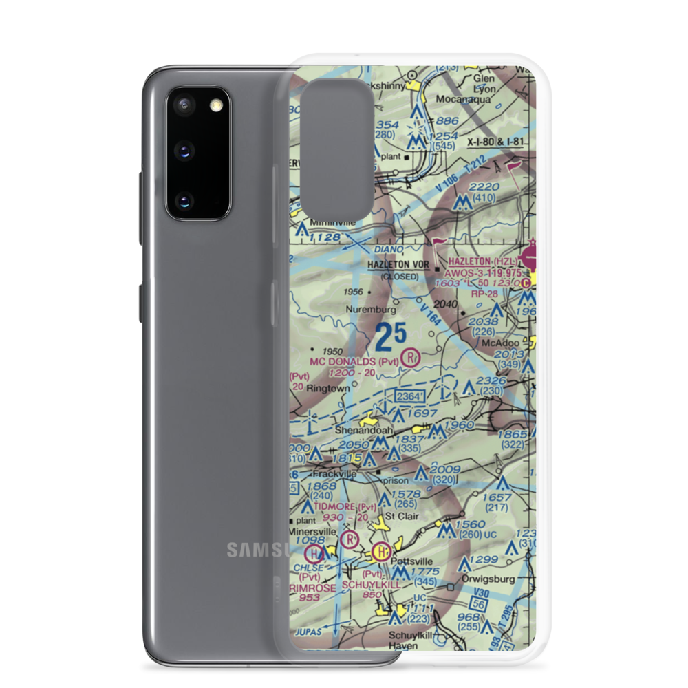 Mc Donald's Airport (6PN9) VFR Sectional Samsung Case Samsung Galaxy S20 model shown