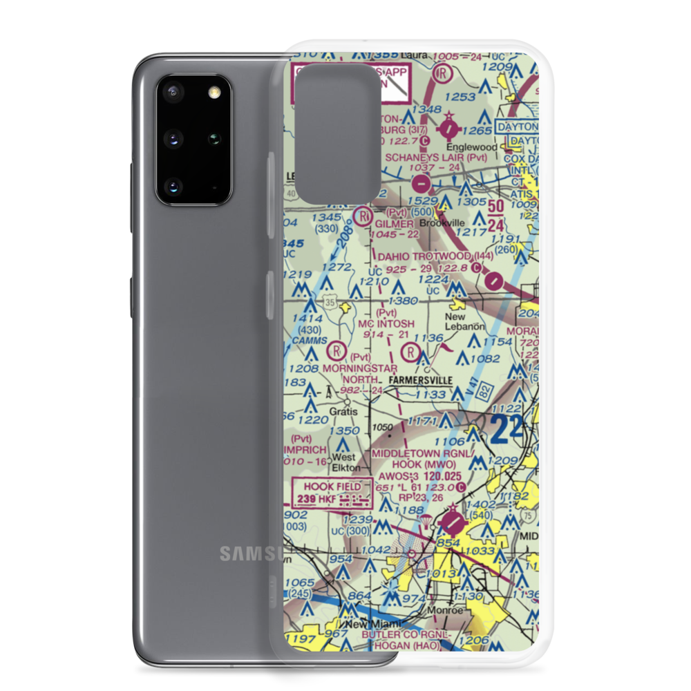 Mc Intosh Airport (OH59) VFR Sectional Samsung Case Samsung Galaxy S20 Plus model shown