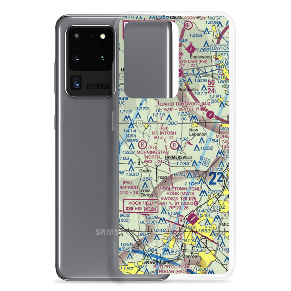 Mc Intosh Airport (OH59) VFR Sectional Samsung Case Samsung Galaxy S20 Ultra model shown
