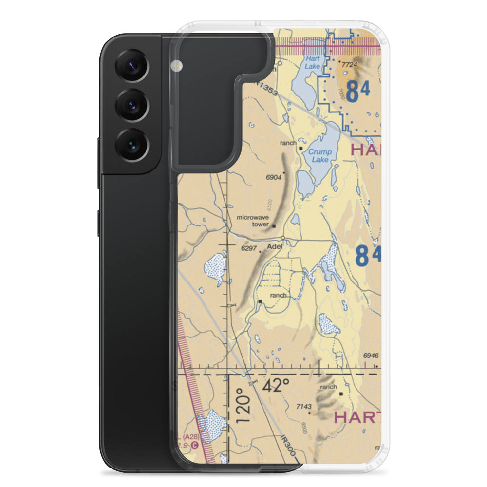 Mc Ranch Airport (47OR) VFR Sectional Samsung Case Samsung Galaxy S22 Plus model shown