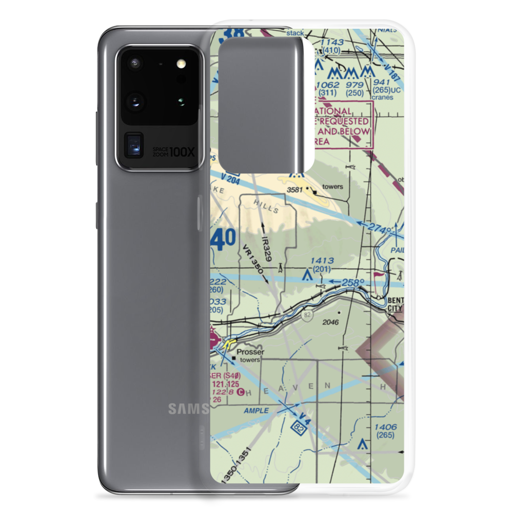Mc Whorter Ranch Airport (7WA7) VFR Sectional Samsung Case Samsung Galaxy S20 Ultra model shown