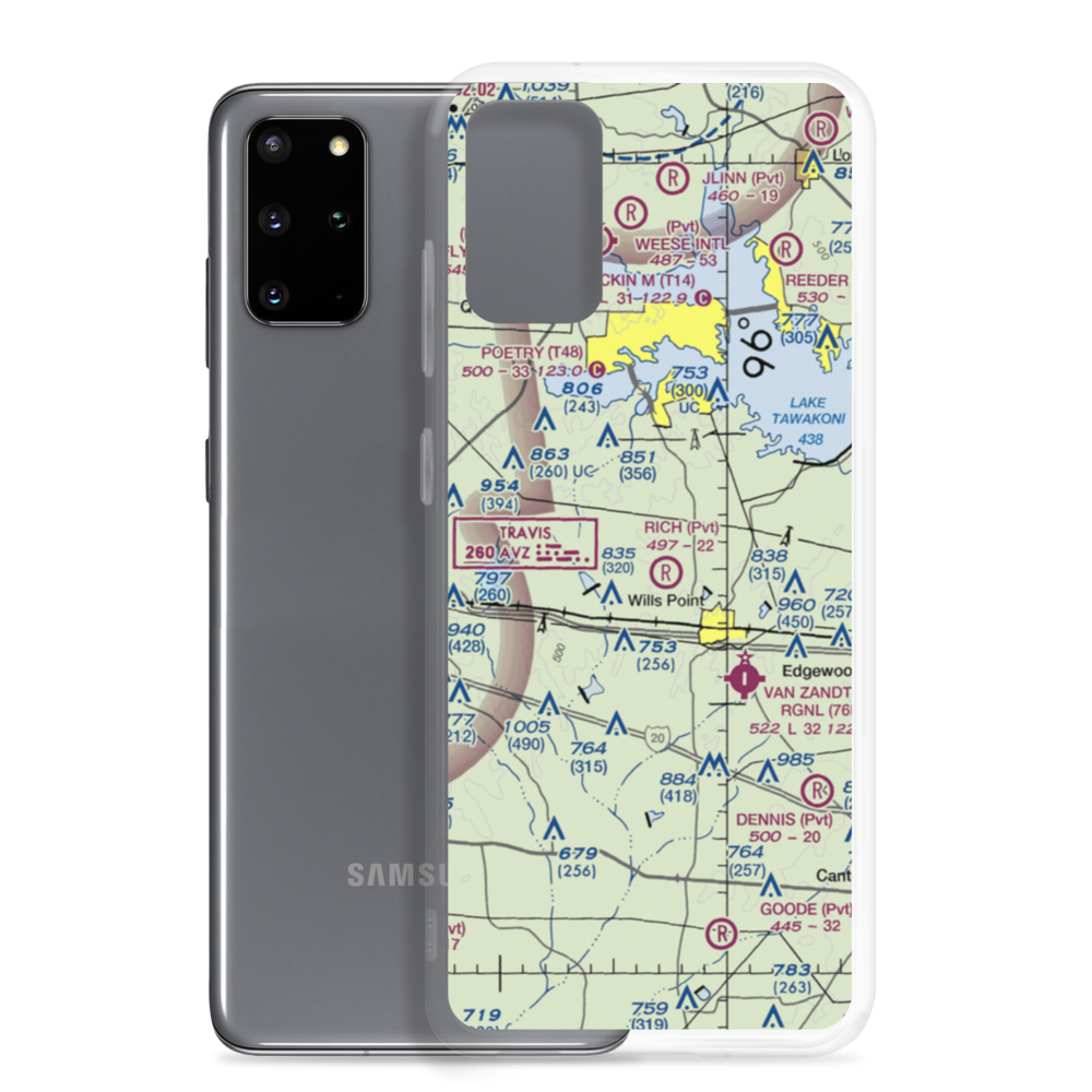 McBee Field (2TS9) VFR Sectional Samsung Case Samsung Galaxy S20 Plus model shown