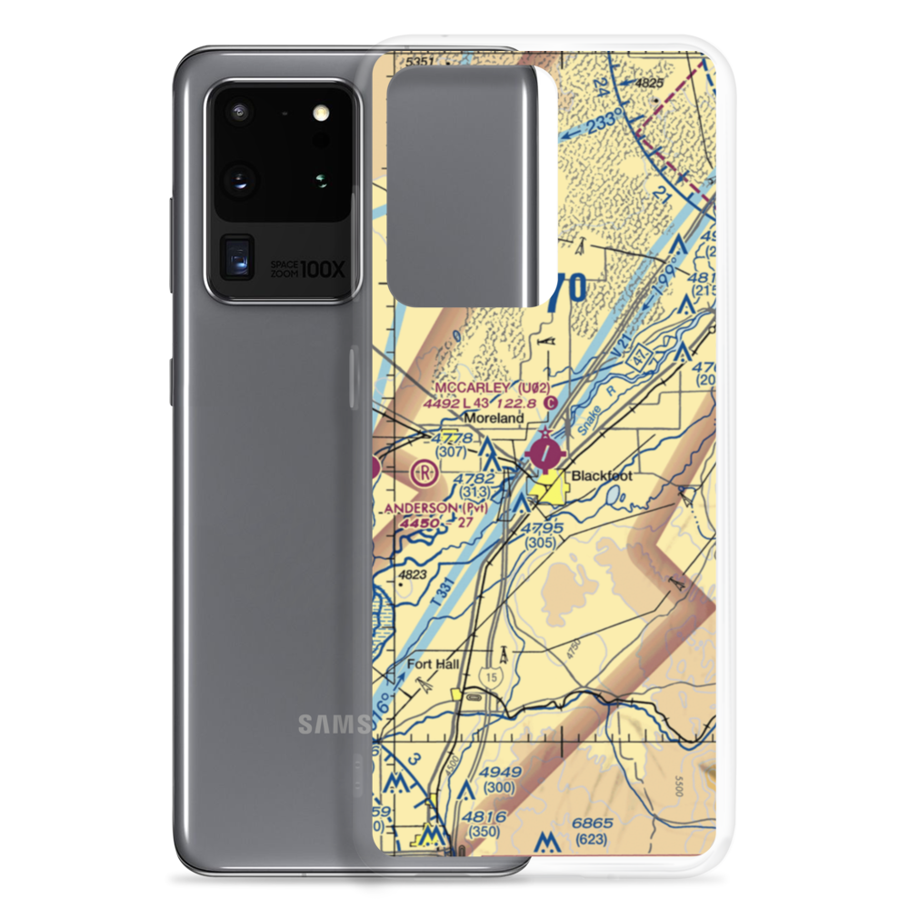 Mccarley Field (U02) VFR Sectional Samsung Case Samsung Galaxy S20 Ultra model shown